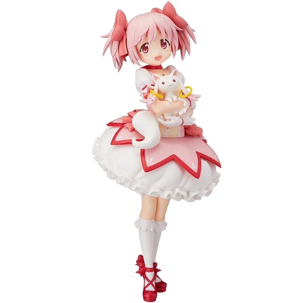 22cm PMMM Magical girl Anime Figure Kaname Madoka Action Figure Kawaii Akemi Homura Figurine cute Loli Collection Model Toy Gift