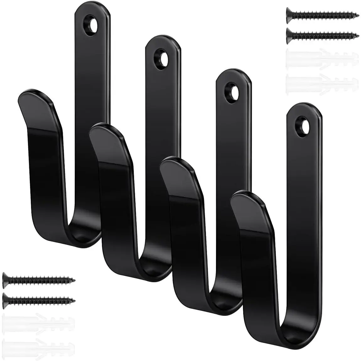 Snowboard Wall Mount Clips, Horizontal Snowboard Rack Display Stand, Snowboard Wall Mount Clips for Surfboards Skateboards Skis Home Garage