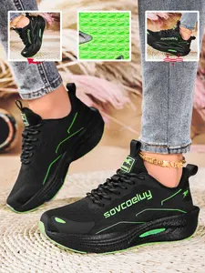 New Lightweight Breathable Sports Shoes, Multiple Colors, Trendy Casual Sneakers, Soft Shock Absorption, Non-Slip, Comfortable for Daily Commute & Outdoor Fitness