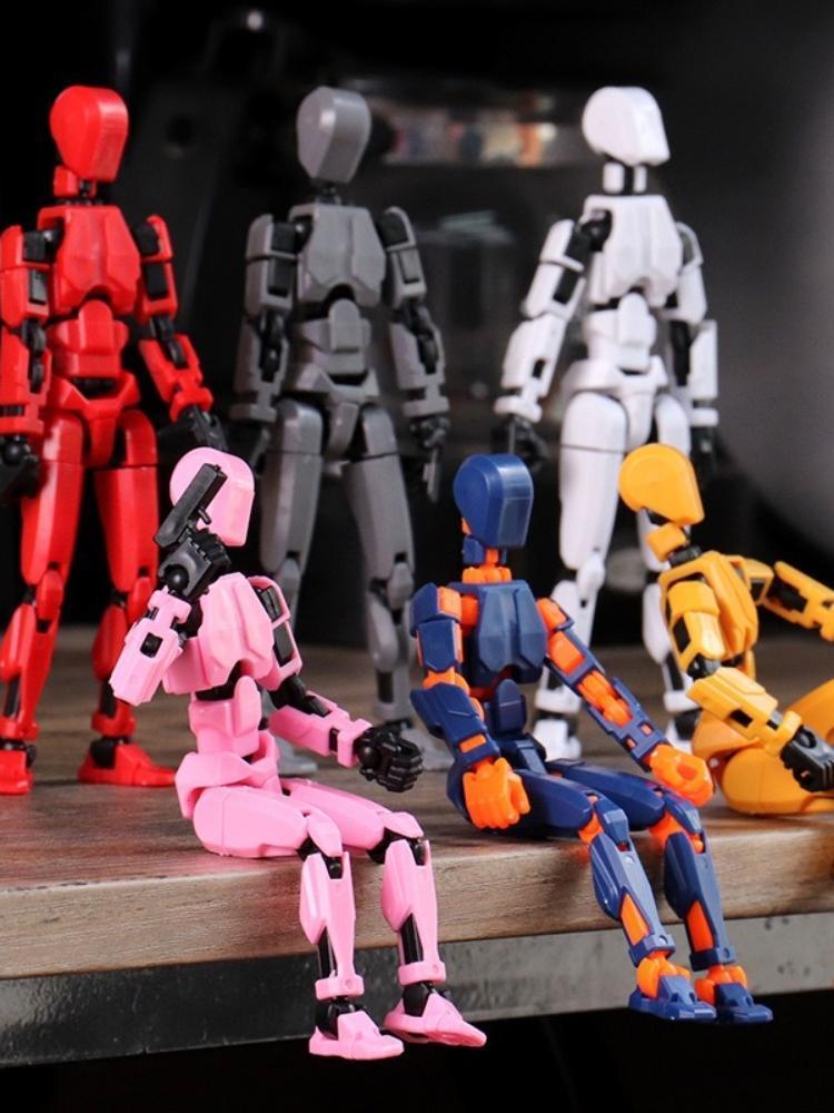 1PC 13 Joints Figure Articulate Movable Dummy Doll Diy Assembly Toy 3D Printed Action Figure Stop Motion Animation Dummy