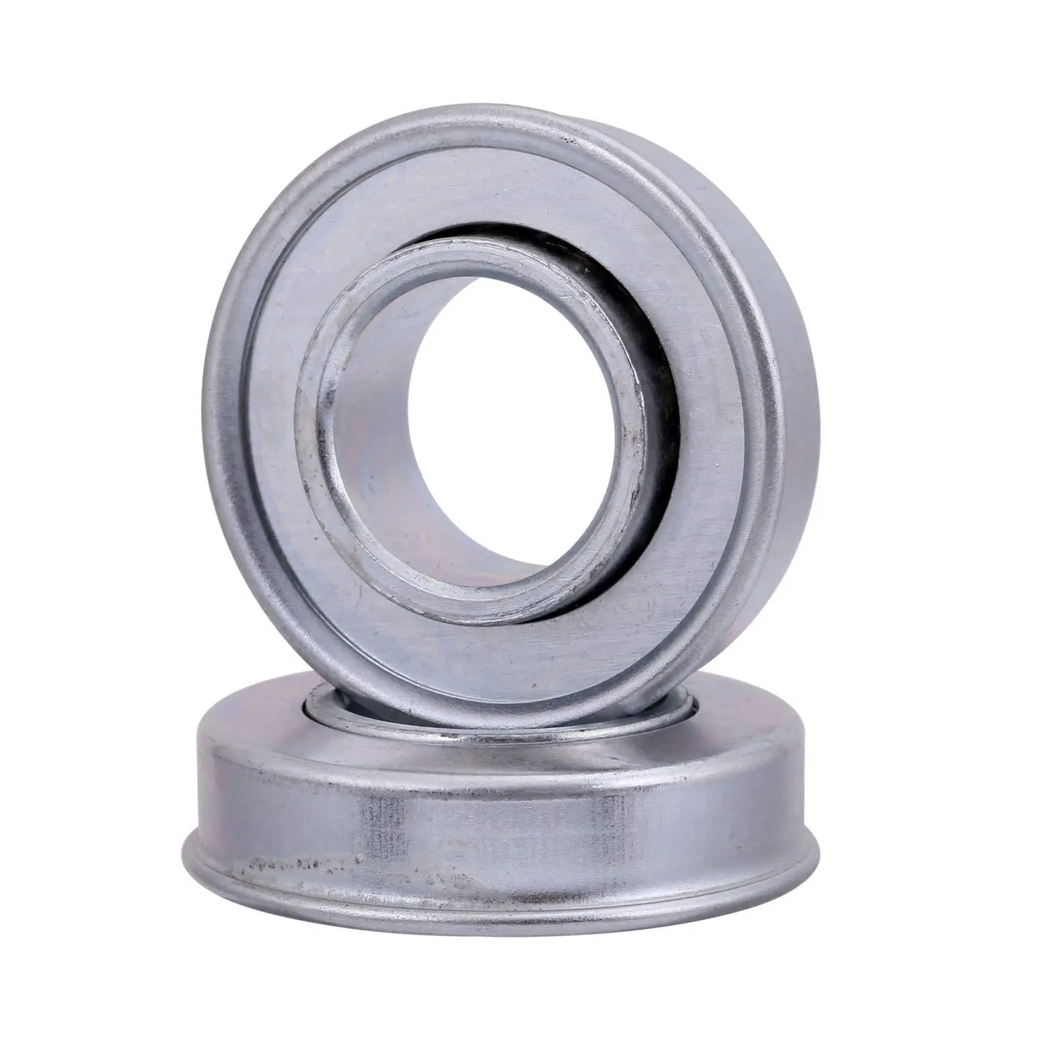 2 Pack Garage Door Torsion Spring Stamping Steel Bearing 1" ID x 2" OD |  with Center Support Only.