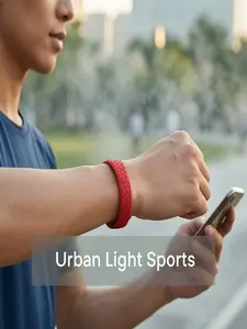 Negative Ion Silicone Anti-Static Wristband, Unisex Fashion Sports Bracelet, Indoor Outdoor Use, Trendy Simple Design, Comfortable Fit