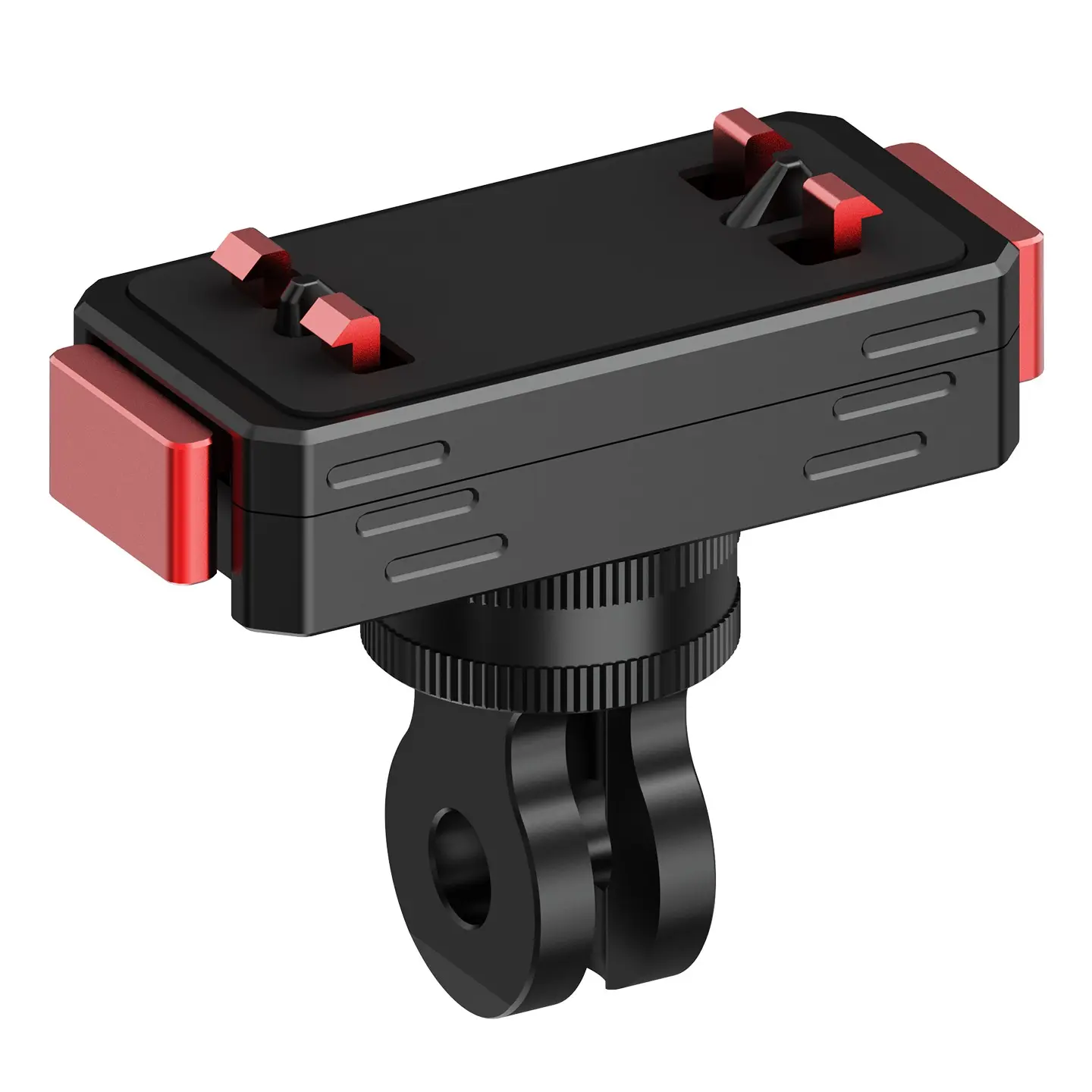 Feichao Aluminum Alloy Dual Slot Magnetic Quick Release Base, 360° Damping Rotation, Compatible with Insta360 Ace, Ace Pro, X5 Action Cameras