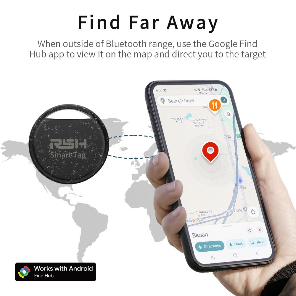 5pcs Security Anti-Loss GPS Tracker Android Locator for Xiaomi Global Postioning Kids Bag Wallet Car Finder
