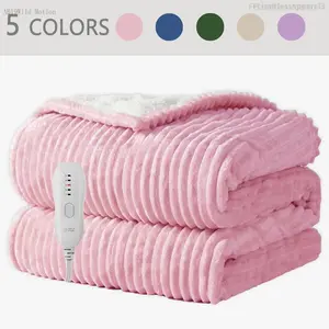 Electric Heated Blanket, 5 Heat Levels Electric Blanket with 3H Auto Shut-Off, Multifunctional Blanket, SHeating Blanket, oft Comfortable Warming Shawl for Home Office TravelFFLimitlessApparel3FFSummitSupply7AB19Wild Motion