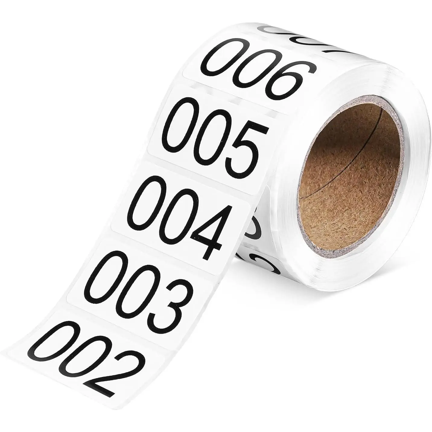 Consecutively Numbered Labels 1.6x0.79 Inch Self-Adhesive Inventory Numbered Stickers Moving Box Numbering Label for Organization Storage Classification Supplies (001-500)
