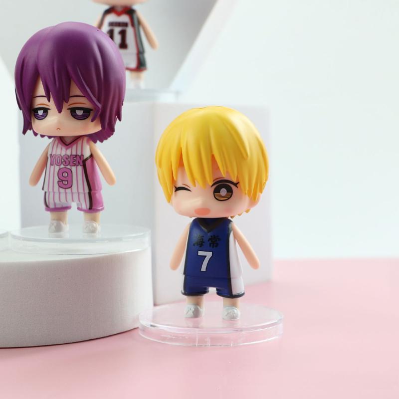 Full Set Anime Kuroko's Basketball Action Figure Kuroko Tetsuya Kagami Taiga Takao Kazunari Model Figurine Toy Boys Gift Pendant