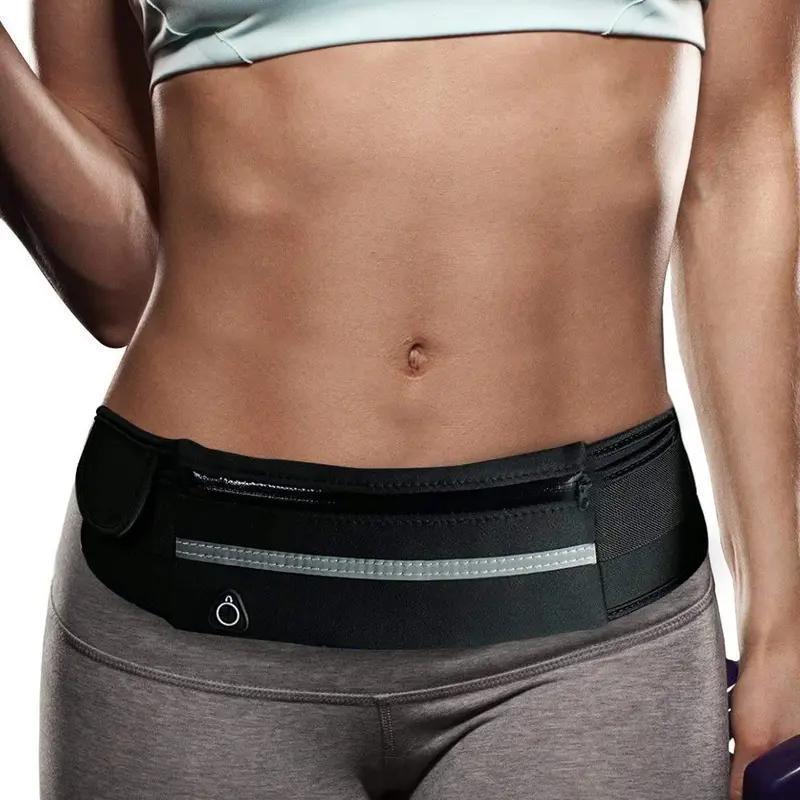 Running Waist Pack: Unisex Sports Fitness Belt for Marathon & Jogging. Features a phone pocket and storage for essentials like IDs, keys, and headphones. A must-have outdoor gear for running and hiking. Running Waist Pack: Unisex Sports Fitness Belt for Marathon & Jogging. Features a phone pocket and storage for essentials like IDs, keys, and headphones. A must-have outdoor gear for running and hiking.