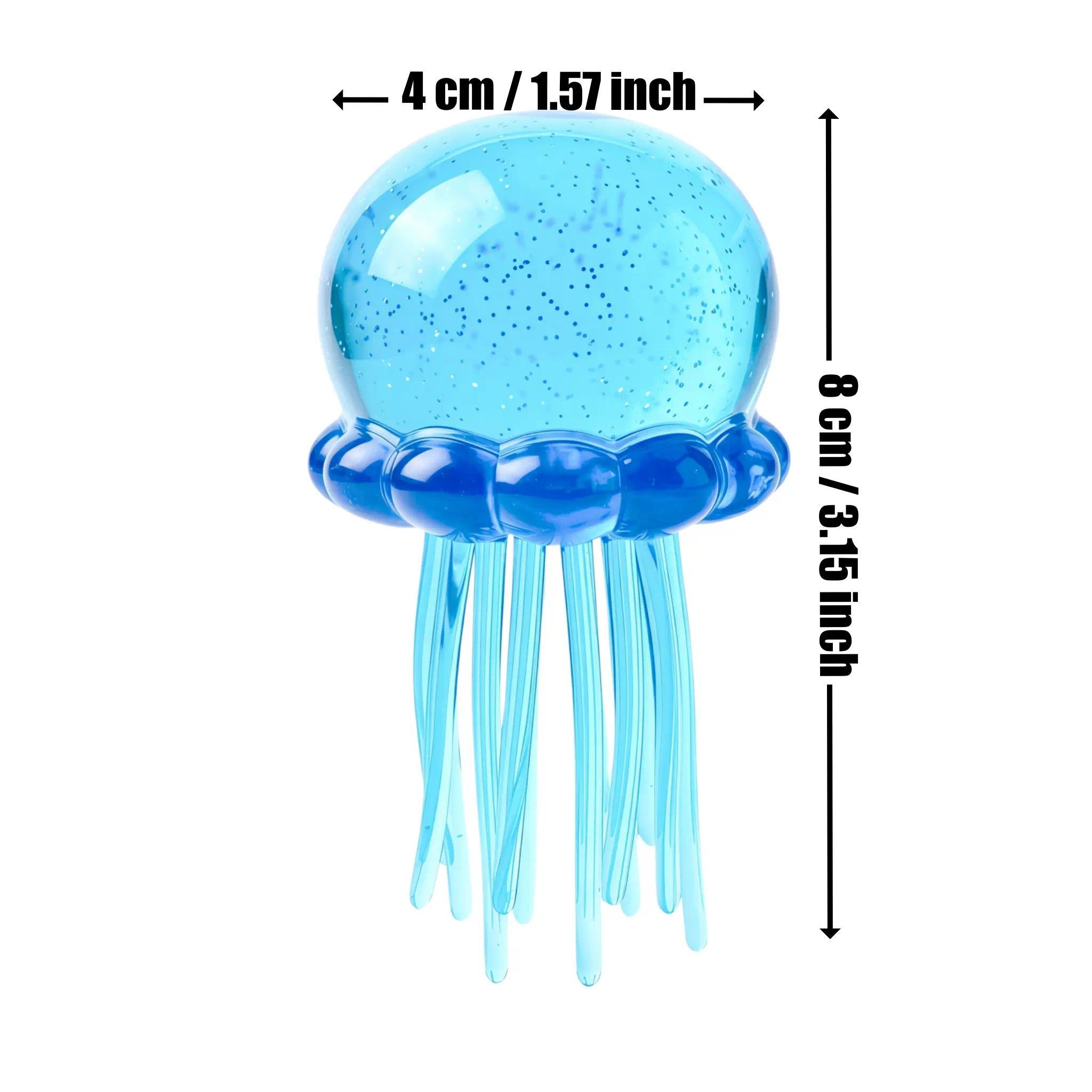 Jellyfish Squeeze Stress Ball, Soft Fidget Toy for Anxiety Relief, Quiet Sensory Play for Kids and Adults