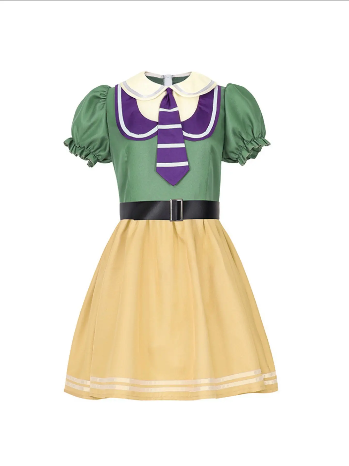 Zootopia Nick Fox Dress Set for Women, Halloween Christmas Performance Costume, Casual Fitted Print for All Seasons