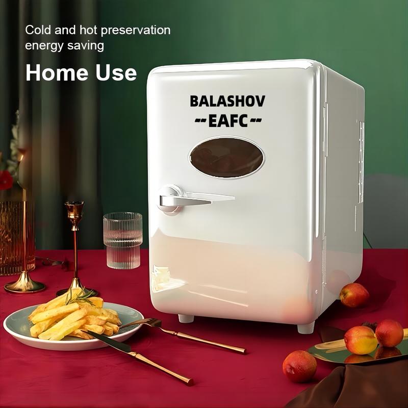 US Plug 110V Mini Multifunction Refrigerator Cosmetics Mask Beverage Dormitory Refrigerators Cooler Warmer Beauty Fridge for Car Home