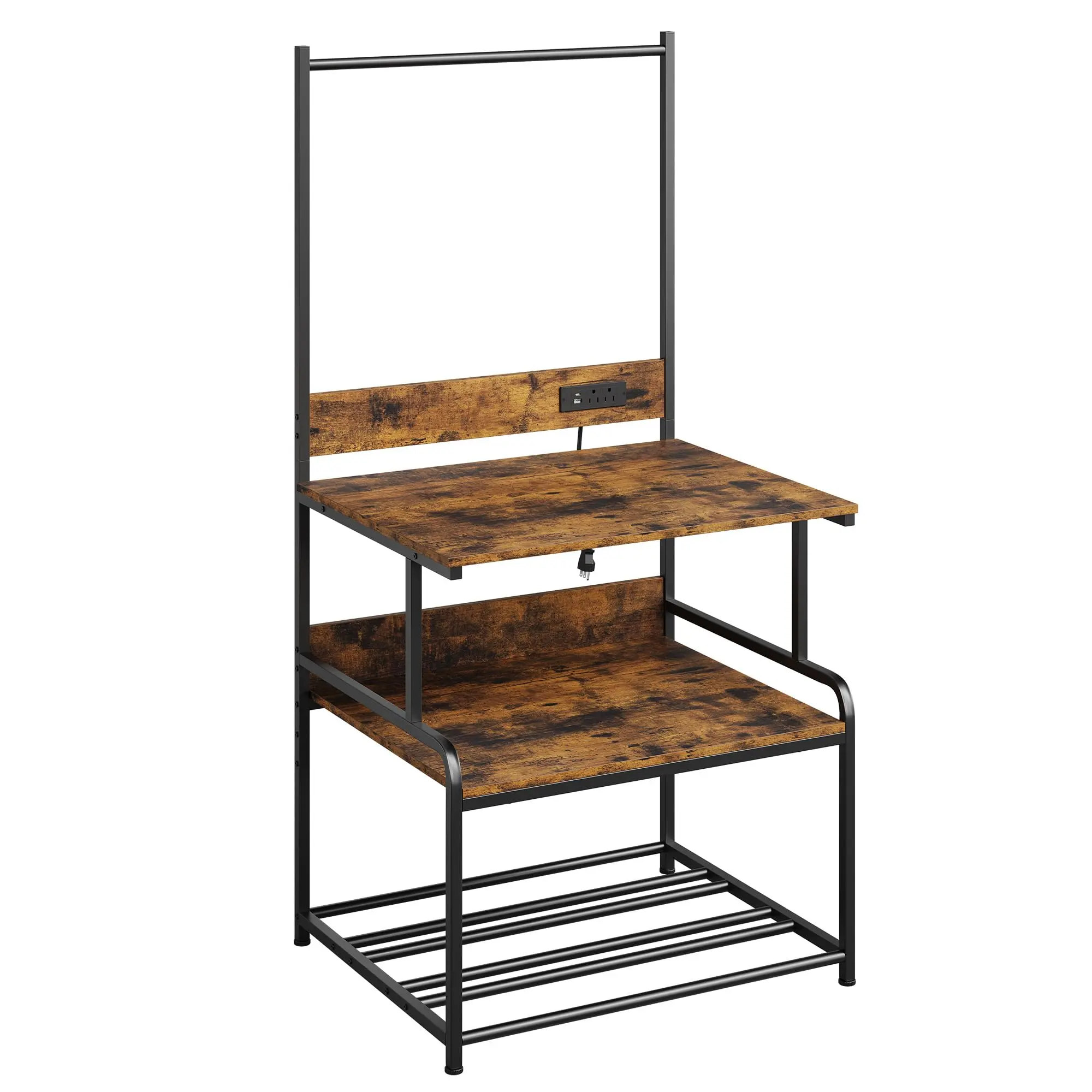 Large 3D Printer Stand with Filament Storage, Metal Printer Table