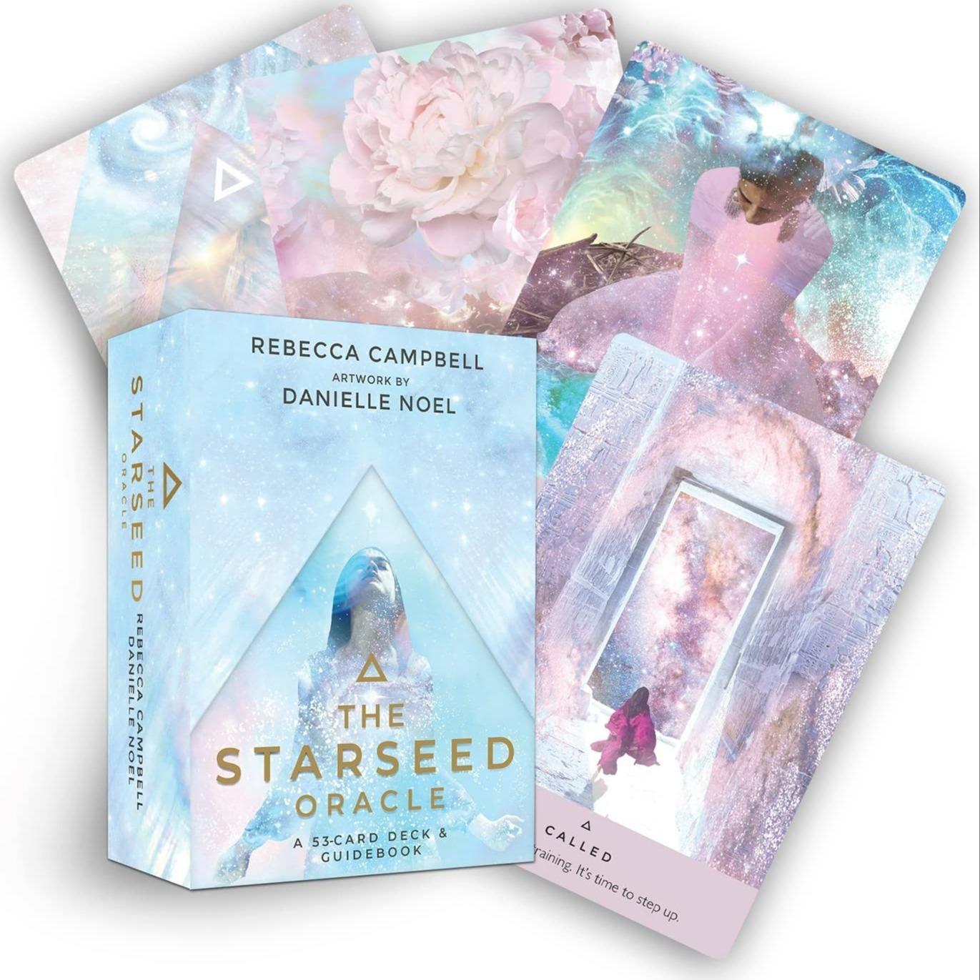 The Starseed Oracle Card Game, 1 Box Interactive Tarot Card, Casual Divination Card Table Game for Party, Family, Friends, Tarot Card Decks, Party Game Cards