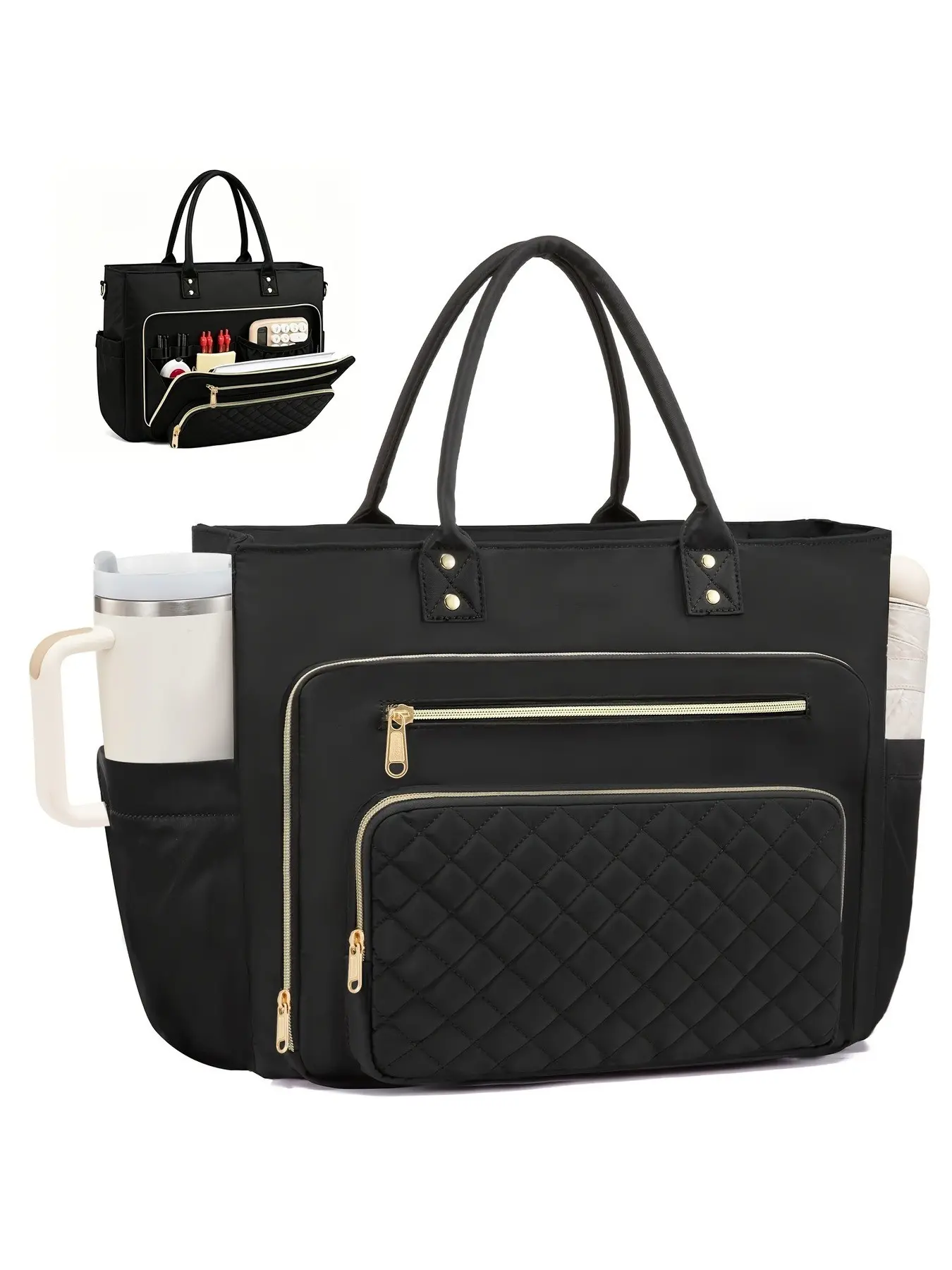 Women's Crossbody Bag, Work Handbag, Laptop Backpack, Nurse Bag, Business Computer Wallet, Stylish Shoulder Bag for Daily Use