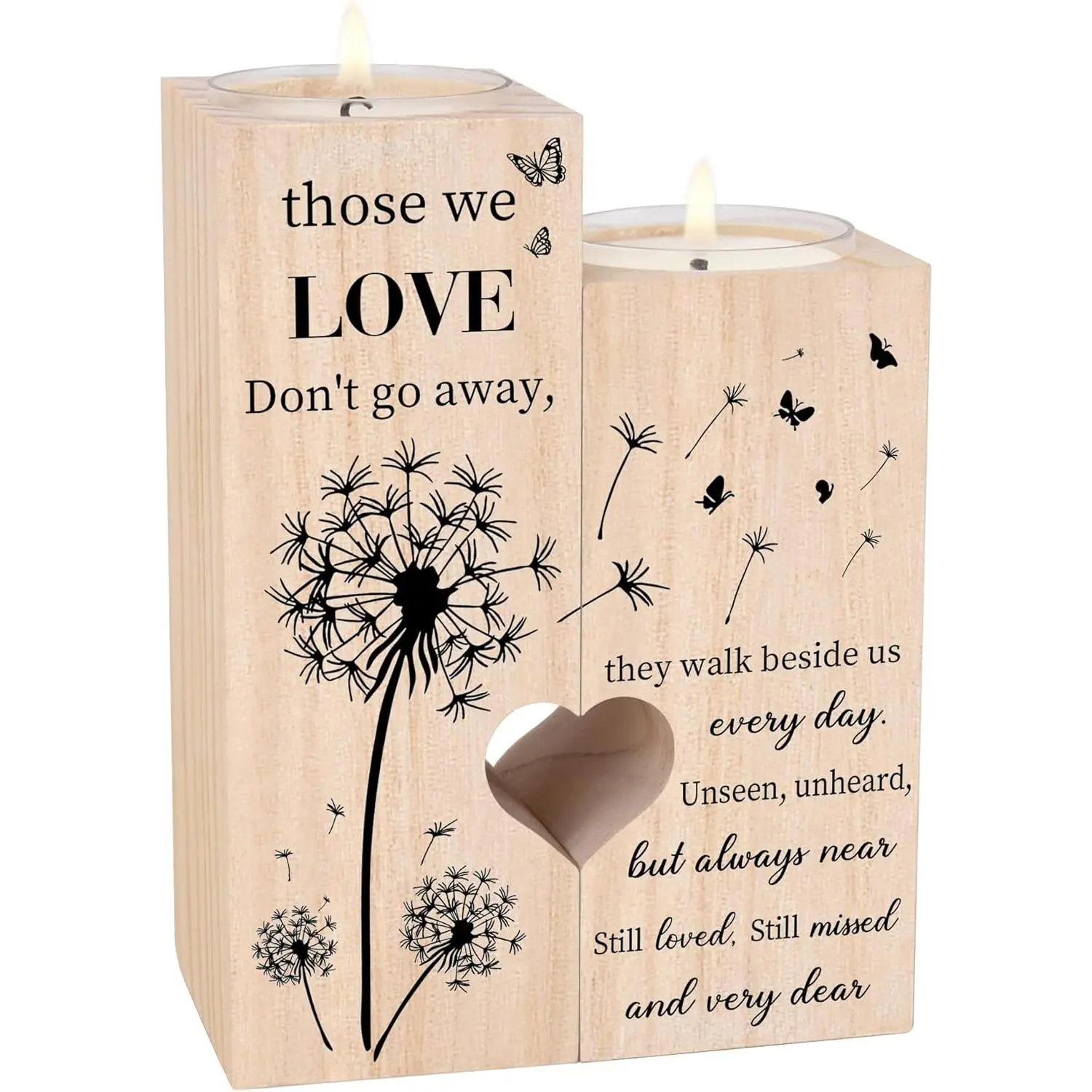 Sympathy Gifts for Loss of Loved , Bereavement Candle Holders | Condolence , Memorial Gifts for Mother Father Grandma Grandpa Aunt