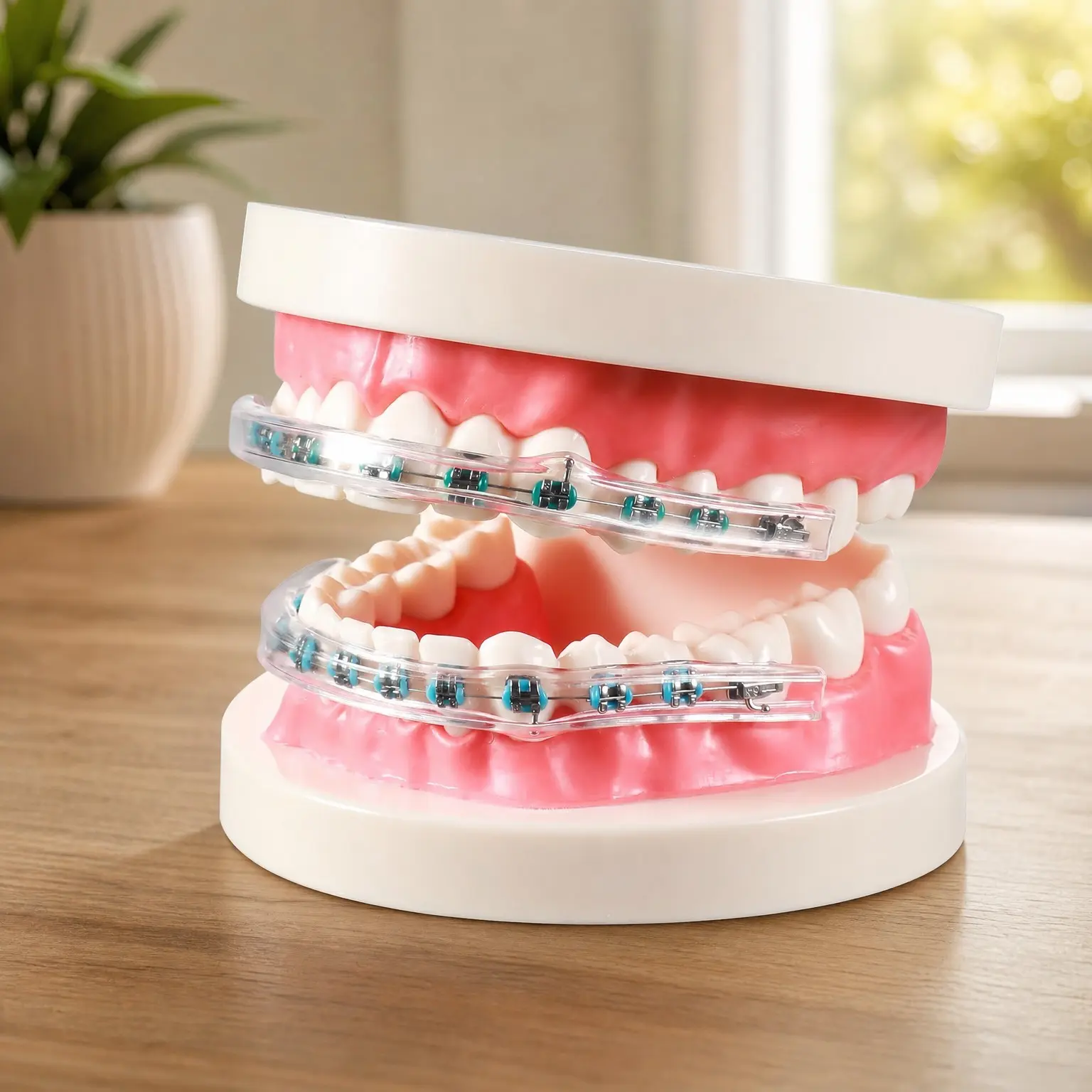 Comfort Cover for Braces - Orthodontic Lip Bumper, Lip Shield, Mouth Guard for Brackets, Wax Alternative Dental Lip ProtectorGift