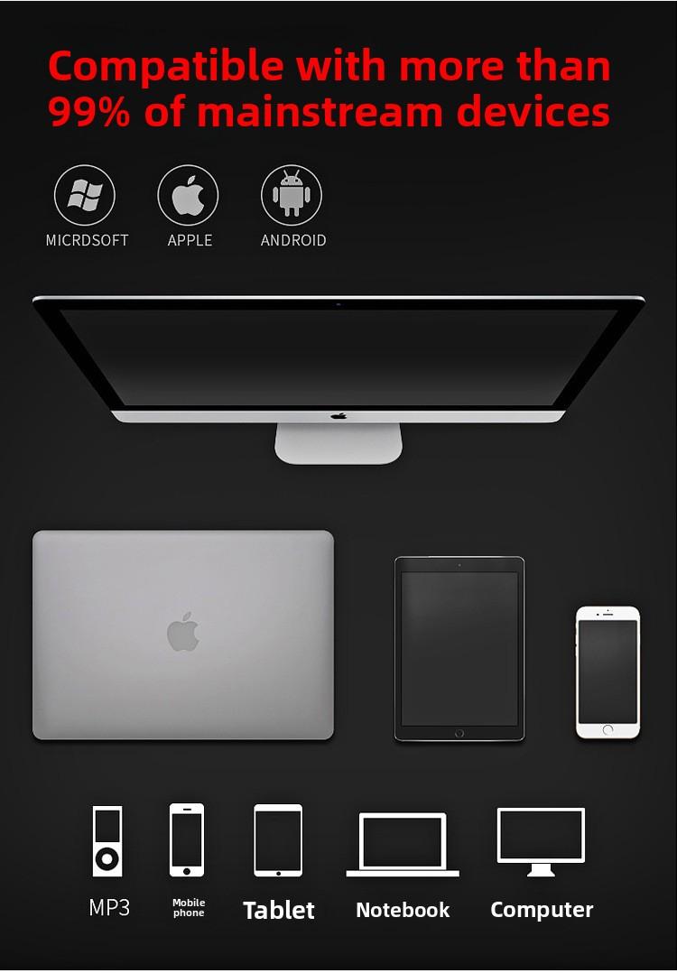 Retro over-ear Bluetooth headphones with card slot, foldable, wireless noise-cancelling music headset