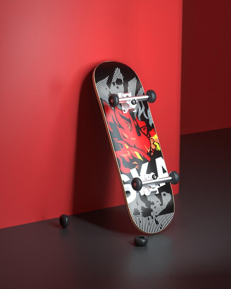 Pro Wooden Fingerboard DIY Kit| 5-Ply Maple Deck & High-Speed Bearing Wheels| Premium PU Grip Tape Mini Skateboard Desk Toy