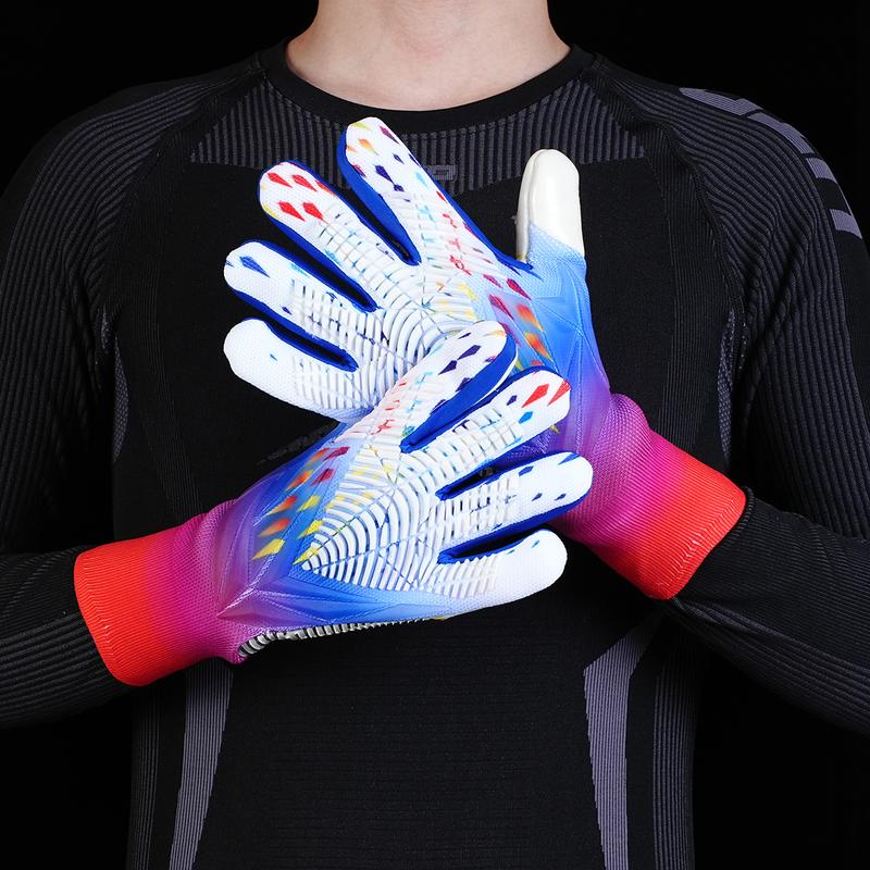 Soccer Goalie Goalkeeper Gloves for Kids Youth and Adult Football Gloves with 4mm Latex Strong Grips Palms Breathable Soccer Goalie Gloves