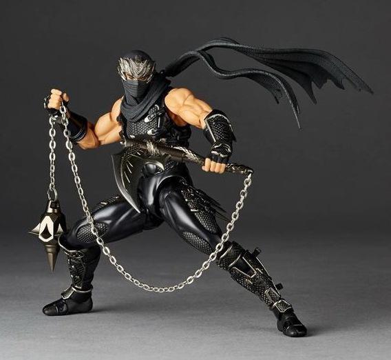 Amazing Yamaguchi Ninja Gaiden RYU HAYABUSA Articulated Joints Moveable Action Figure Model Toys
