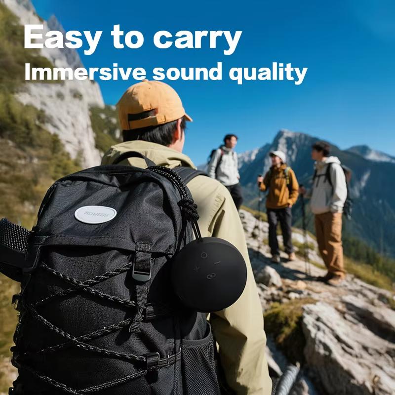 Small Bluetooth Speaker, RGB Mini Wireless Subwoofer with Spherical Design, Compact & Powerful for Home and Outdoor Use