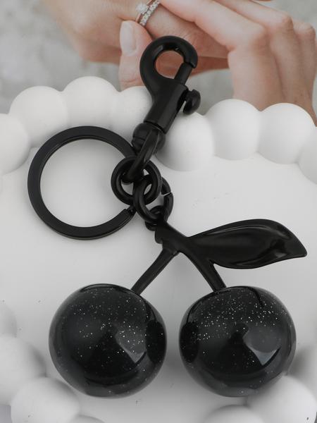 Cherry Design Keychain, Creative Cute Keychain for Car Keys for Women & Men, Fashion Accessories for Daily Use, Trendy All-match & Exquisite Keychain for Birthday Gift