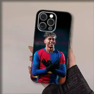 L-Lamine Yamals No 10 Phone Case for iPhone 17,16,15,14,13,12,11,Pro,Max,Plus Phone Cover,Soft Black Funda