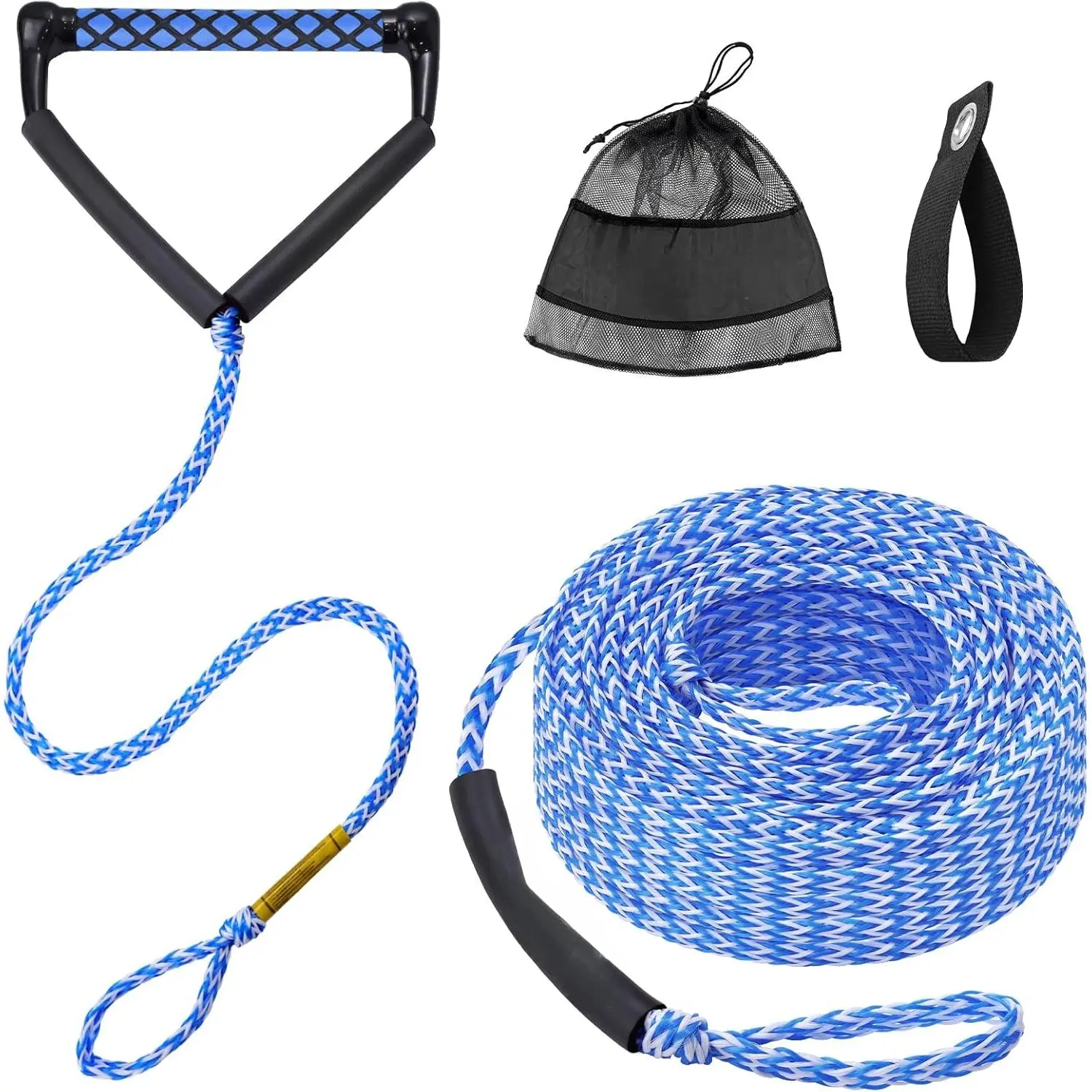Wakeboard Rope with Handle for Wakeboarding Waterskiing and Wakesurfing