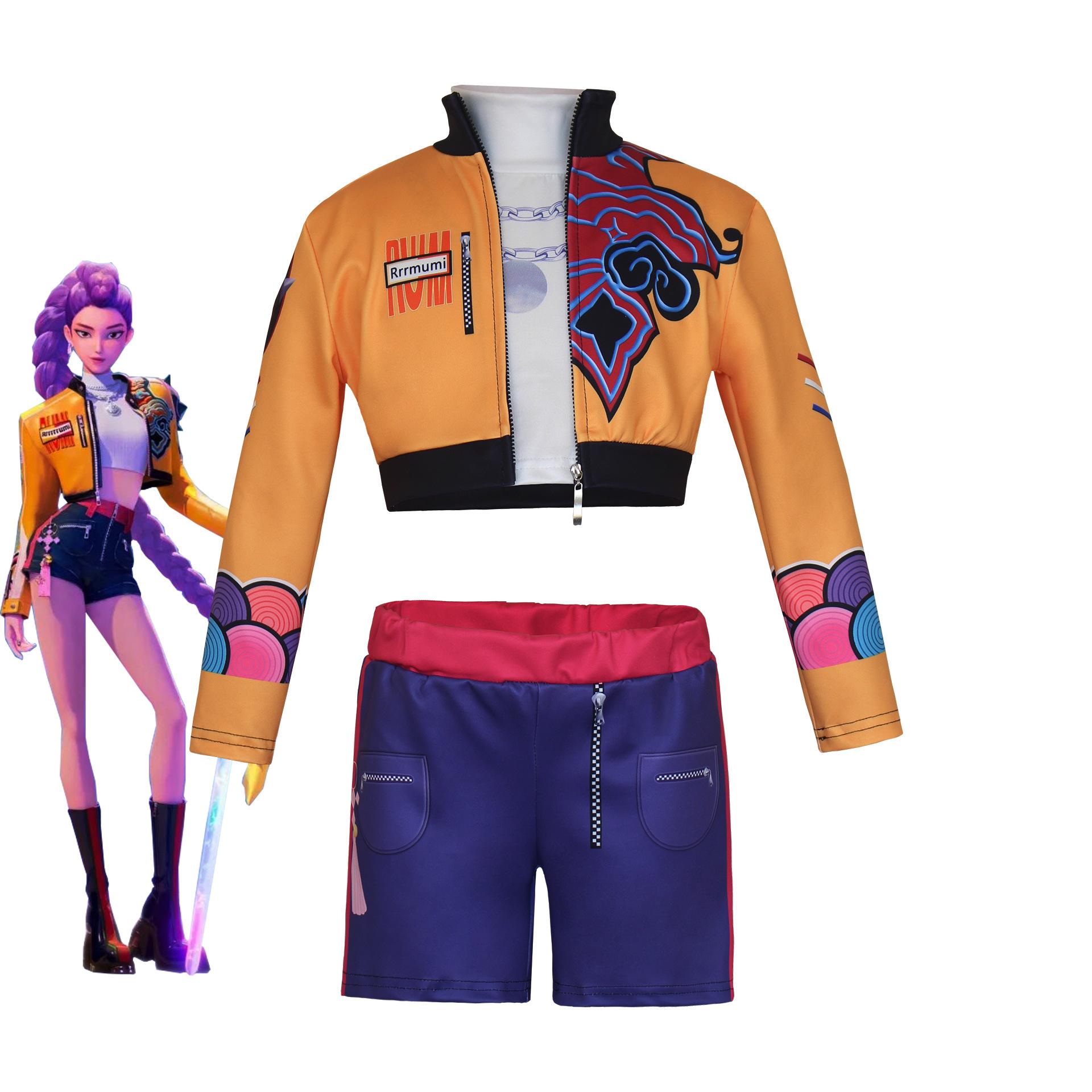 Halloween Witch Squad Cosplay Costume K POP Mirazoi Lumi Anime Outfit