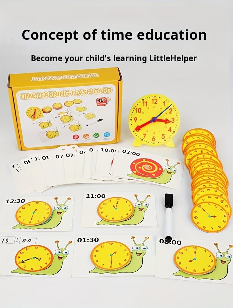 The Multifunctional Digital Clock Teaching Tool Is an Educational Toy That Helps in Learning to Tell Time And Manage Time Effectively.