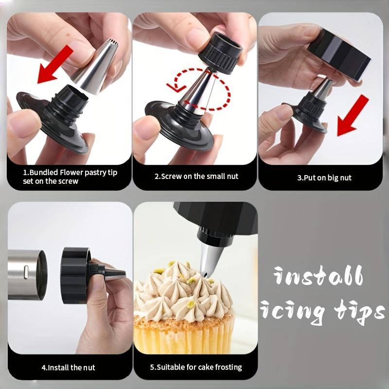 22Pcs cookie press extruder, cream piping gun, piping nozzle for molten beans, baking tools, including 13pcs pattern disc + 8pcs piping nozzle + 1pc press gun, essential kitchen tools for Christmas and Valentine's Day baking, no electricity required,