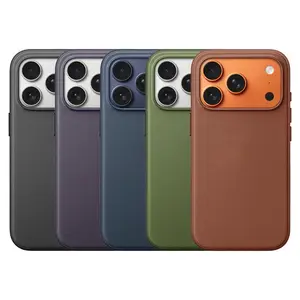 Magnetic TechWoven TPU Smartphone Case for iPhone 13,14,15,16,17 Pro Max - Magsafe Compatible, Wireless Charging Support, Shockproof Cellphone Cover, Handheld Devices Accessories