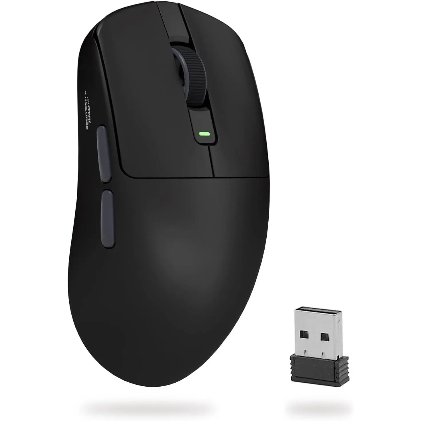 M30  Gaming , 24000 DPI, 43g Ultra-Lightweight, PAW3311 Sensor, 2.4G//USB-C Rechargeable   with 5 Programmable Buttons for PC/, Black Grey