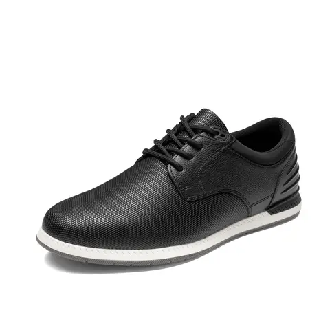 BRUNO MARC Men's Oxford Shoes - Lace-Up, Lightweight Closed Round Toe Formal Derby Sneakers 2.0, Business Casual, Office Footwear, Laces Men's Oxfords, Back to School Pick, Business Casual Shoes