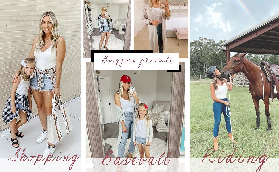 Imily Bela Women's Summer Tank Top Sexy Scoop Neck Sleeveless Cotton Ribbed Camisole Shirts Basic Casual Workout Tee Imily Bela Women's Summer Tank Top Sexy Scoop Neck Sleeveless Cotton Ribbed Camisole Shirts Basic Casual Workout Tee