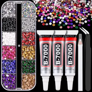 Ultimate Rhinestones Bedazzling Kit: 30000Pcs Crystal Flatback , Perfect for Crafting, Fashion Design, Fabric Decor and Nail Art Projects