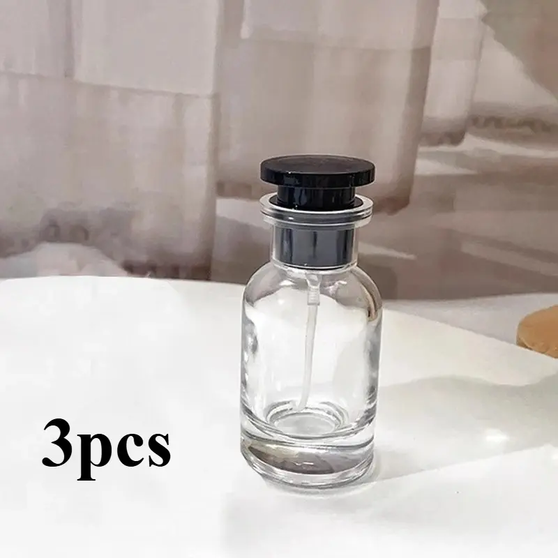 3PCS 30ml Perfume Bottle Spray High-end Glass Portable Travel High-end Perfume Bottle Empty Containers