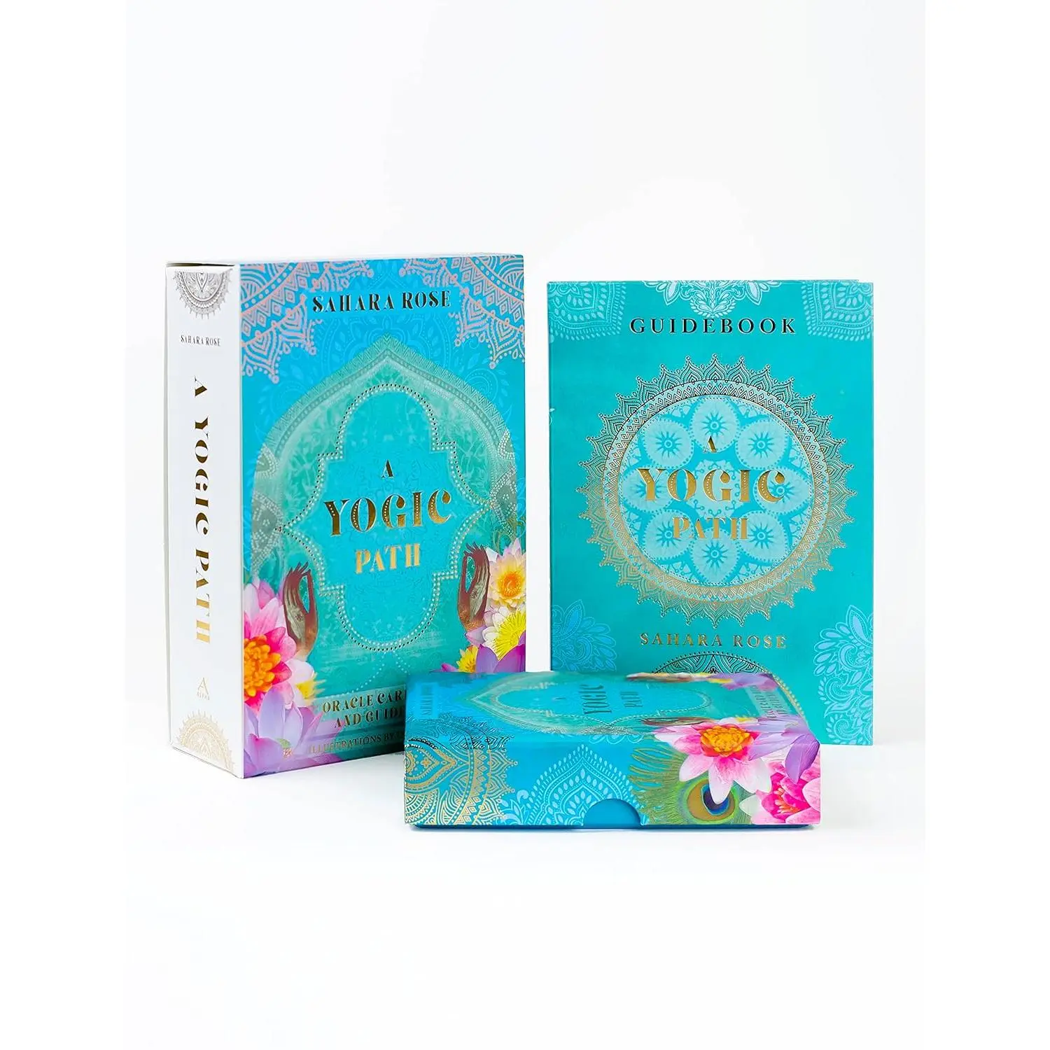 A Yogic Path Oracle Deck and Guidebook (Keepsake Box Set)
