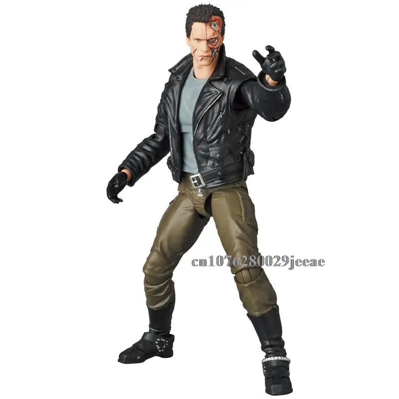 IN Stock MAFEX 176 199 Mafex The Terminator 2 Judgment Day T-800 6-Inch Action Figure Collection Model Toy Birthday Gifts 18cm