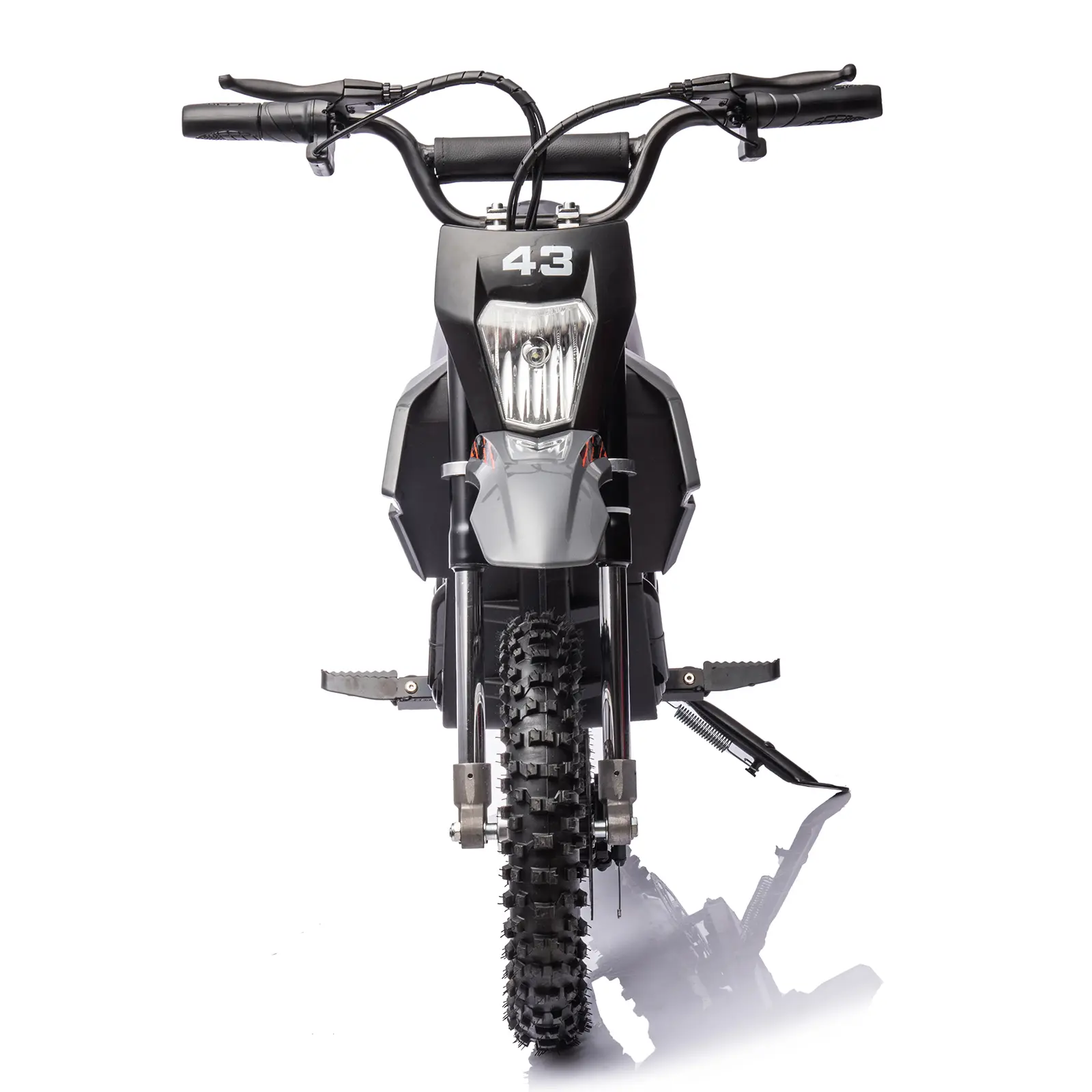 Kids 36V Electric Dirt Bike, 500W Brushless Motor, 15.5 mph, 14-Inch Tires, Black, Ages 14+