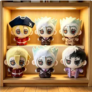 Dr Stone Plush Doll Ishigami Senku Anime Peripheral Plush Toy Kawaii Home Ornament Collection Birthday Gift For Fans