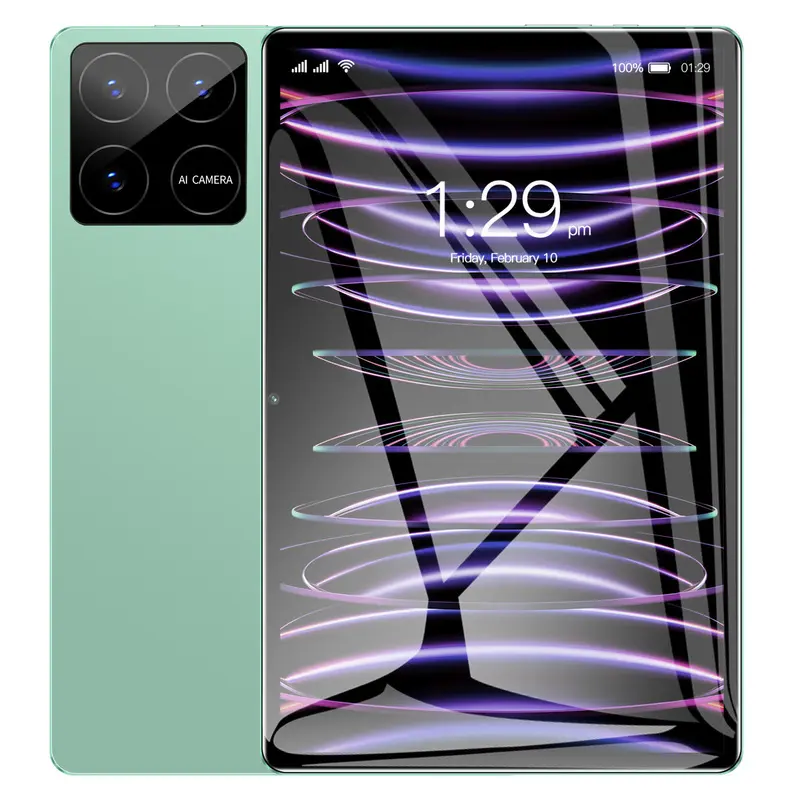 10.1 Inch Tablet PC Android Os, 6GBRAM, 128GB Storage, HD Display, WiFi & USB-C, Dual Camera, Wireless Portable Touch Screen Learning Entertainment Tablet, HD Touchscreen Tablet,