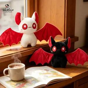 Cute Bat Plush Toy, Soft Animal Doll, Japanese Style Bat Pillow, Kids Birthday Gift, Soft Halloween Gift, All Ages Gift Idea