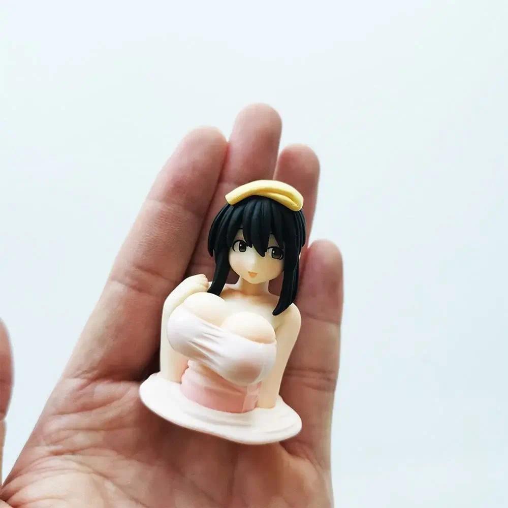 1/2 car phone holder, bikini  girl cartoon anime cute Kanako wobbly ornament, car dashboard decoration interior.