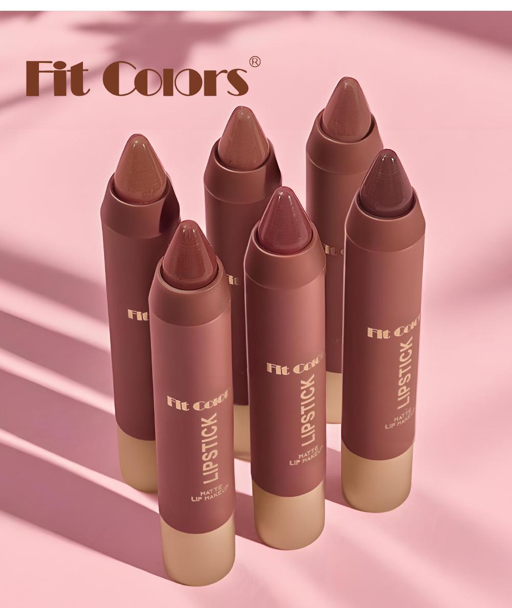 Erinde Matte Lipstick Crayon for Women, Warm Reddish Brown 24 Hour Lipstick Lip Liner Pencil, Neutral Lip Stick Long Lasting Waterproof, Vegan & Cruelty-Free