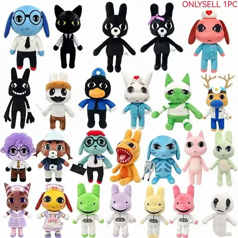 Animal Hospital Game Merchandise Creative Doll Ornament, Unique Animal-Themed Decorative Item, Perfect Gift for Fans