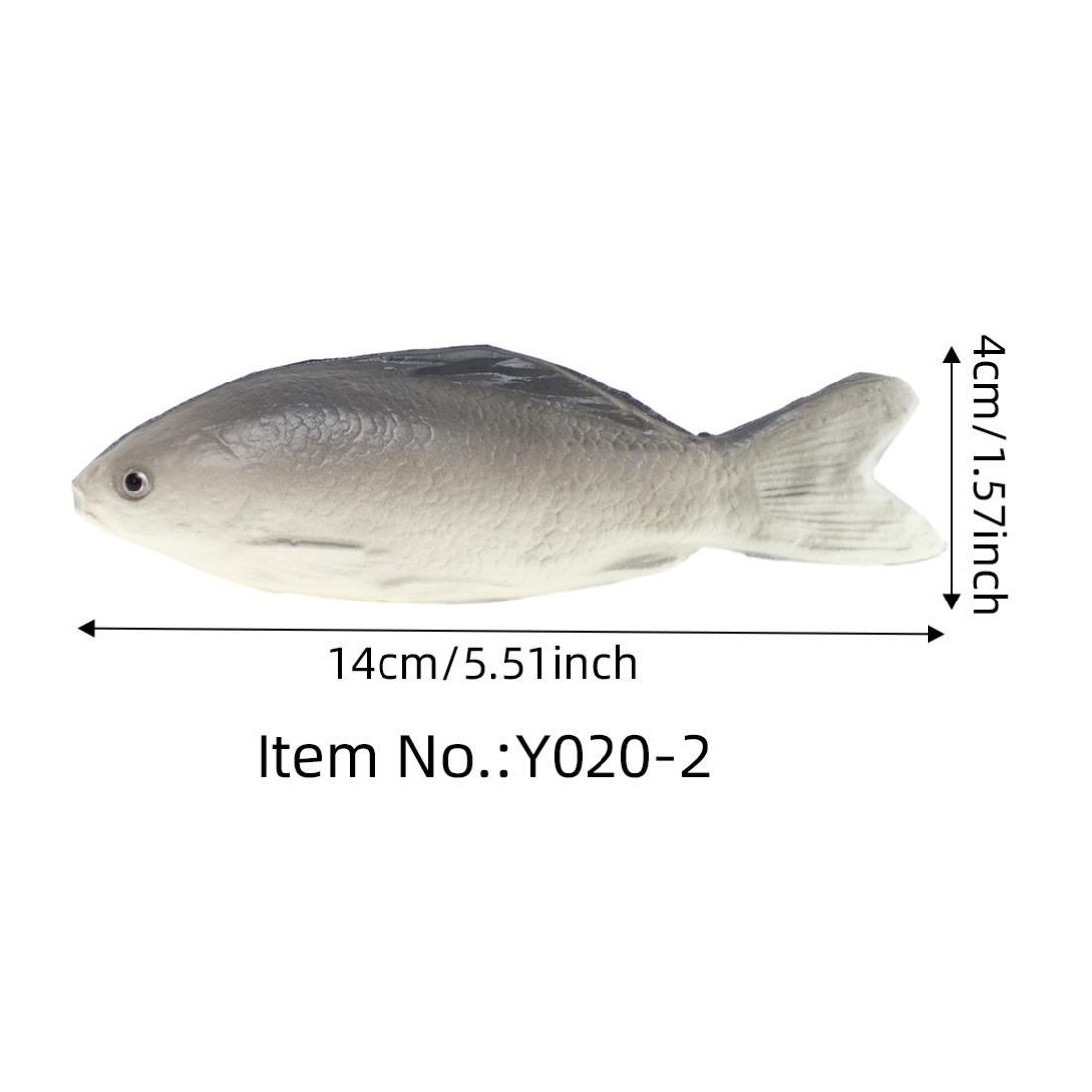 Boys & Girls Toy, Fake Fish, Artificial Sea Fish, Realistic Fish Model for Food Display, Kids Favor Toy, Kitchen Decor, Photography Props