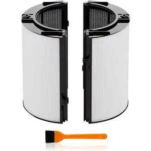 360 °   Combi Glass Hepa + Carbon Air Purifier Filter Compatible with Dyson TP06 HP06 PH02 PH01 PH03 PH04 HP09 TP09 HP07 TP07 TP10 HP10, TP06 H13 True HEPA Replacement Filter