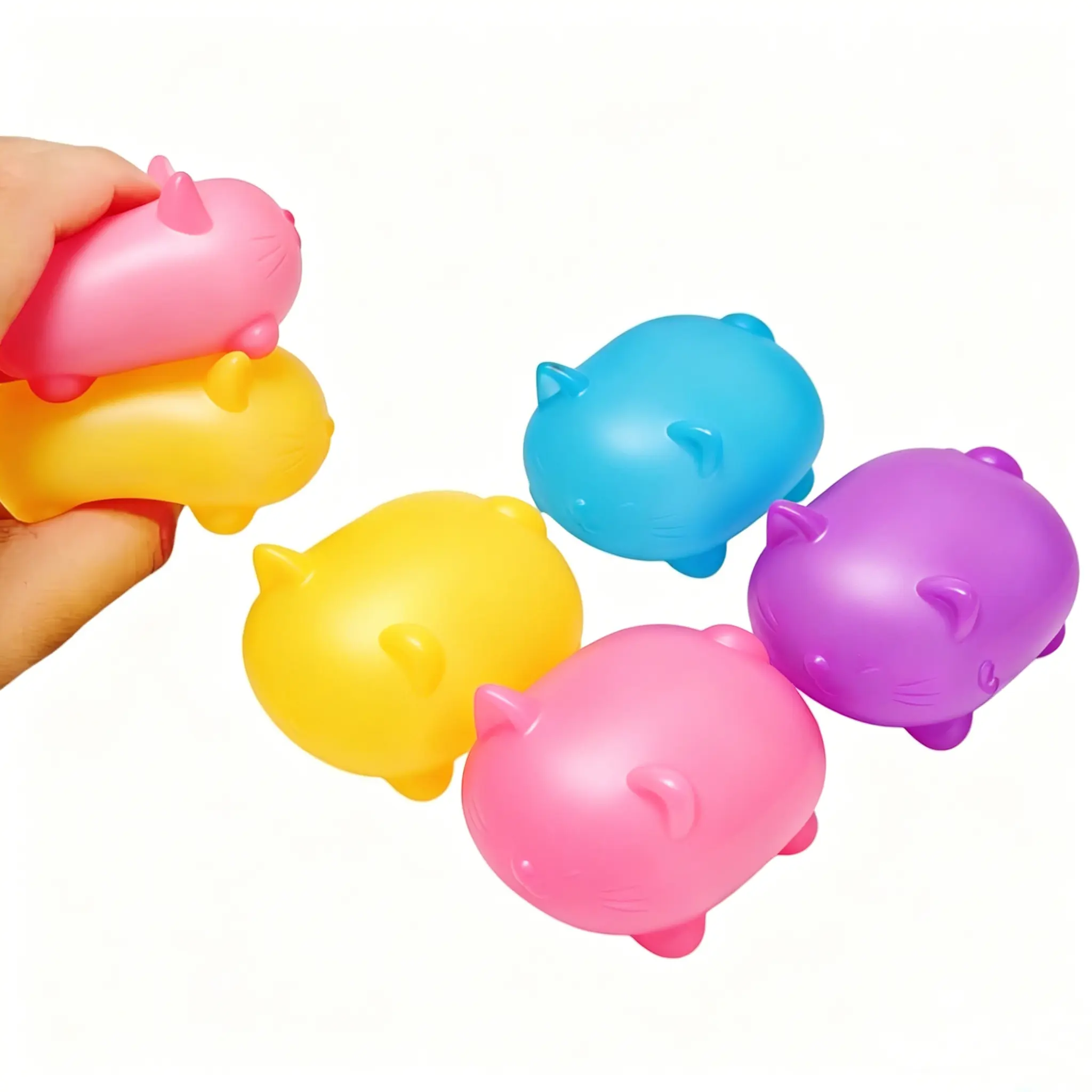 Maltose Cool Cat Sensory Squeeze Toy, Stress Relief Fidget, Gift Box Filler, Birthday Present, Classroom Prize or Christmas Stocking Stuffer