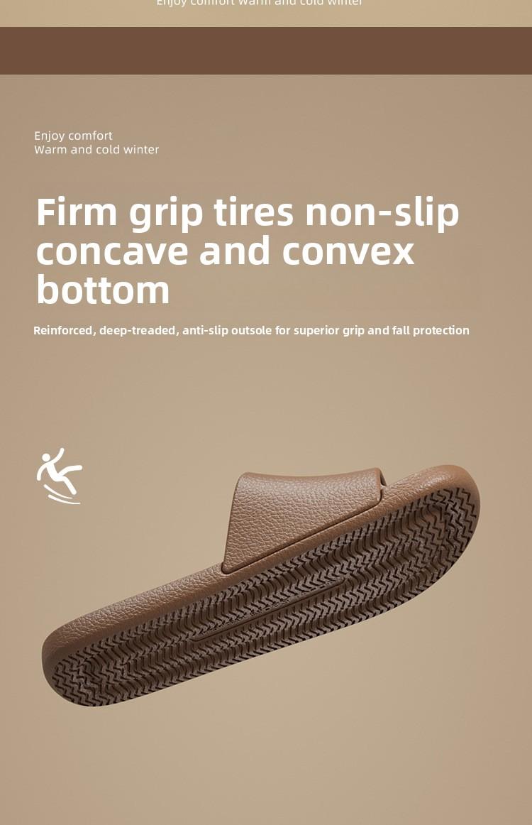 Women's summer non-slip indoor home bathroom EVA couple's home sandals men's retro style slippers